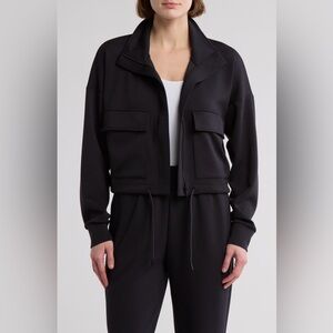 Z by Zella Whisper Scuba Knit Jacket - Black